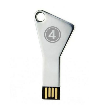 Custom Triangle Key Shaped USB Flash Drives Branded Promotional Gifts