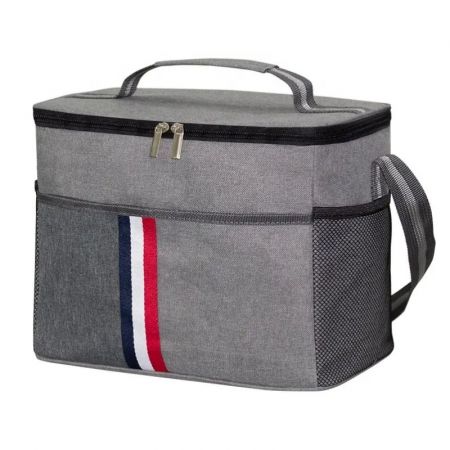 Reusable Lunch Thermal Cooler Tote - 12"w x 9.5"d x 8"d