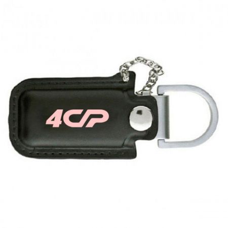 Custom Leather Pounch USB Flash Drive Promotional Imprinted Gifts