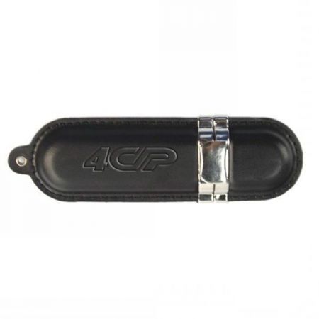 Custom Leather Bodied USB Flash Drive Personalized Swags