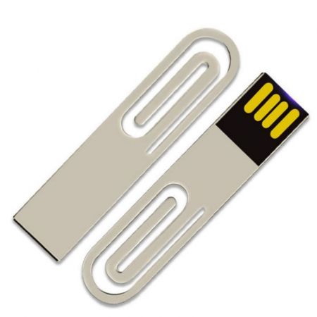 Custom Delicate Paper Clip Promotional USB Flash Drive