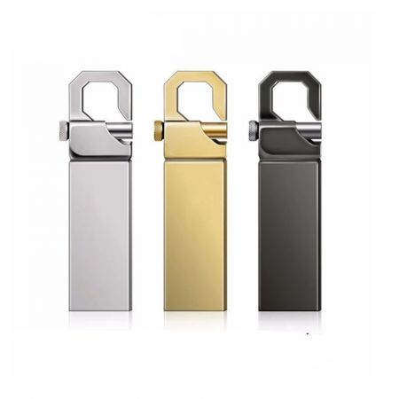 Custom Waterproof Keychain Metal USB Flash Drive Promotional Imprinted Gifts