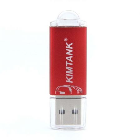 Custom Colorful Metal & Plastic Transparent Cap USB Flash Drive Logo Swags