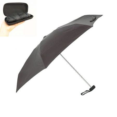 Custom Folding Mini Umbrellas with Carrying Case - 37"