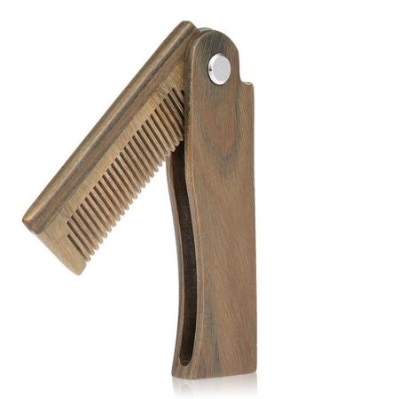 Natural Wood Promotional Folding Comb