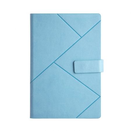 Promotional Line Embossed PU Leather Notebook