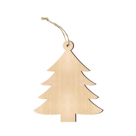 Personalized Wood Tree Ornament
