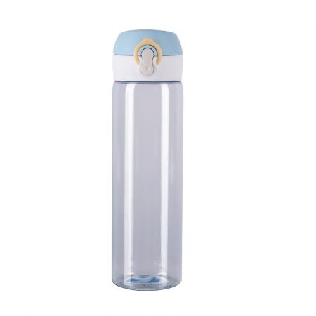 Flip-Top Branded Plastic Sports Water Bottle - 17 oz.