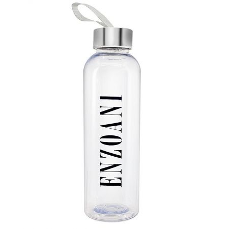 Promotional Imprinted Plastic Water Bottles with Strap - 17 oz.