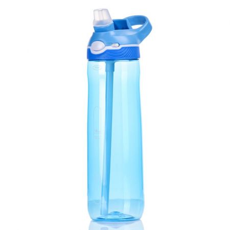 25 oz. Sports Water Bottle with Straw & Handle