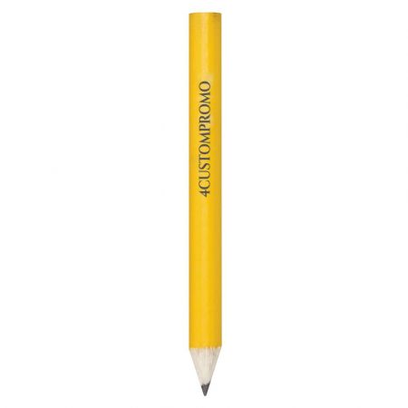 Promotional Custom Round Wooden Logo Imprinted Golf Pencil