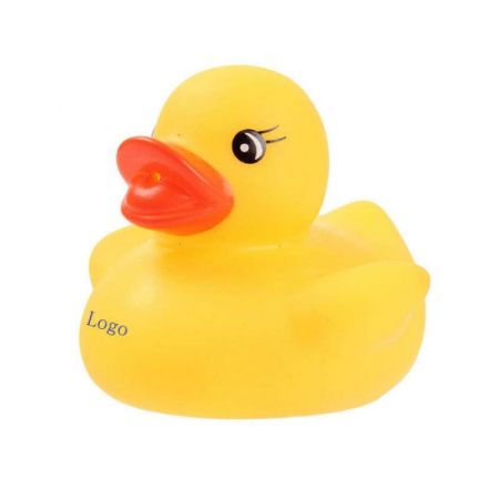 Big Red Mouth Custom Rubber Duck - 2.1" x 2.0" x 1.6"