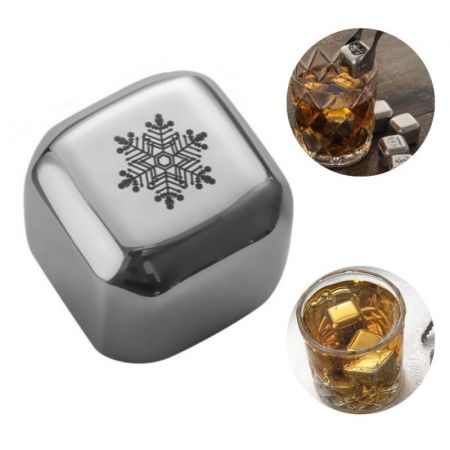 Reusable Stainless Steel Chilling Ice Cubes