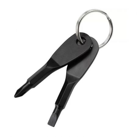 Promotional Screwdriver Keychain with Key Ring