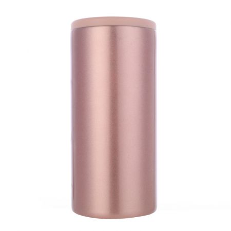 Custom Dual Wall Vacuum Stainless Steel Can Cooler and Tumbler - 12 oz.