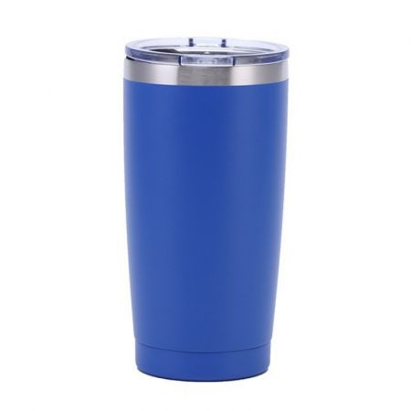 Vacuum Two-Tone Stainless Steel Personalized Tumbler - 20 oz.
