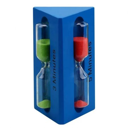 3-In-1 Hourglass Promotional Wood Sand Timer