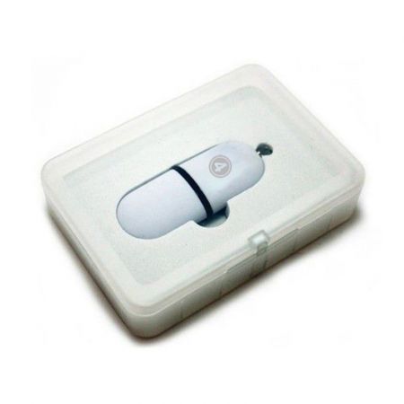 Custom Rectangle USB Memory Stick Clear Plastic Presentation Box