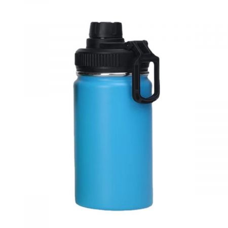 Double Wall Custom Insulated Thermos Portable Sports Bottle - 12 oz.