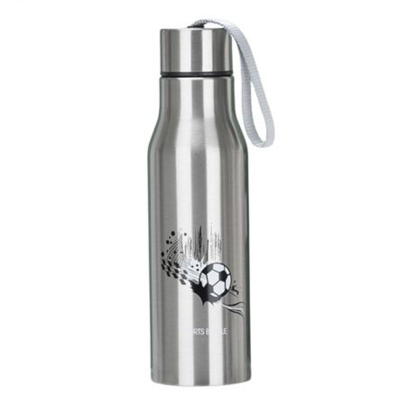 Double-Walled Custom Insulated Bottle with Carry Strap - 17 oz.