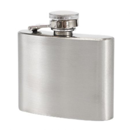Stainless Steel Corporate Hip Flasks - 2 oz.
