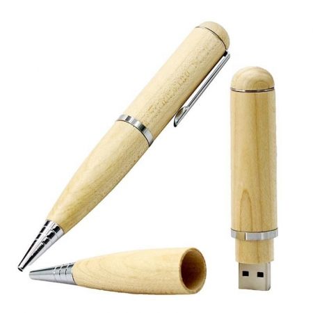 Custom Executive Wooden USB Pen Personalized Corporate Gifts