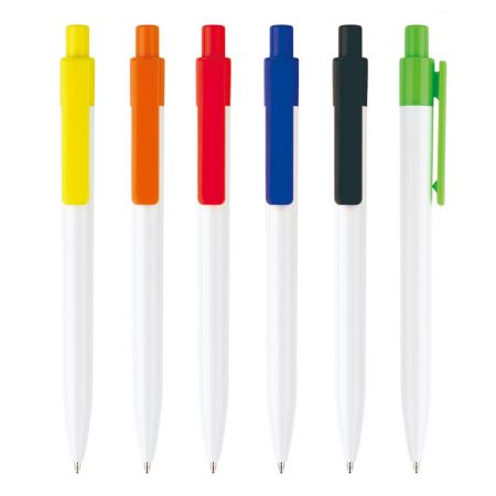 Color Advertising Plastic Ball Pen with Customized Design