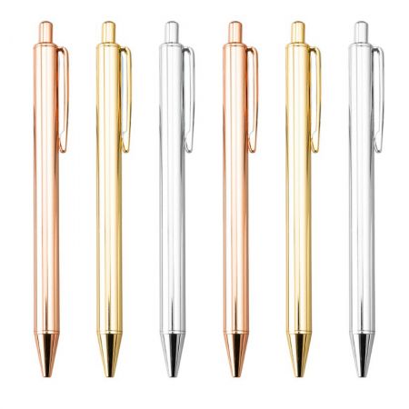 Custom Click Metal Ballpoint Pen for Business Promotion