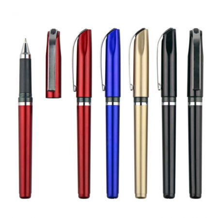Custom Logo Imprinted Decent Gleam Enterprise Ballpoint Pen