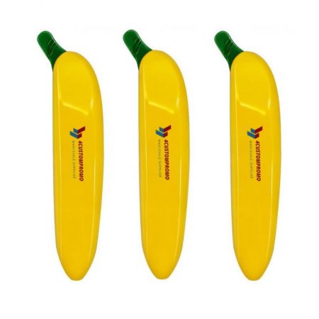 Promotional Banana Shaped Novelty Custom Logo Ballpoint Pen