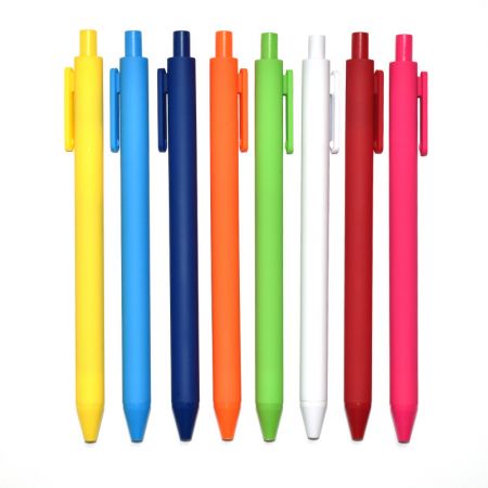 Promotional Custom Flex Soft Touch Spray Gel Pen