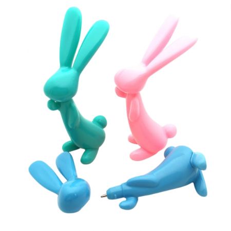 Promotional Custom Novelty Bunny Shape Ballpoint Pen