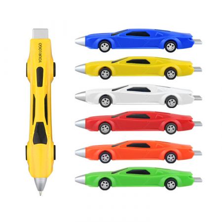 Promotional Custom Race Car Shaped Ballpoint Branded Pen