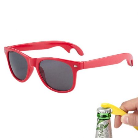 Colored Personalized Sunglasses with Bottle Opener